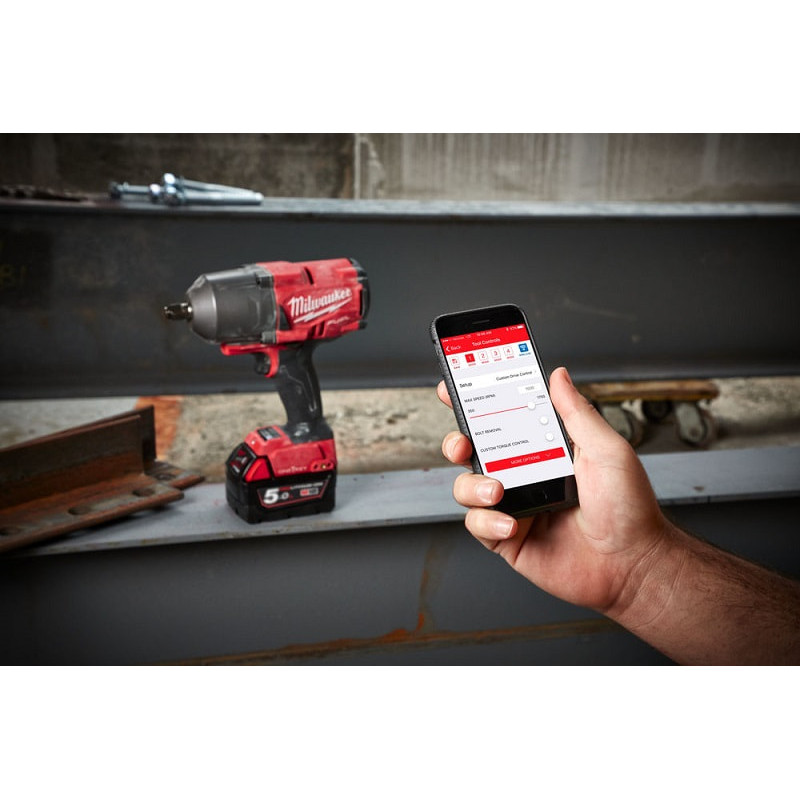 Аккумуляторный импульсный гайковерт Milwaukee M18 FUEL ONEFHIWF34-501X ONE-KEY 4933459731 фото 3