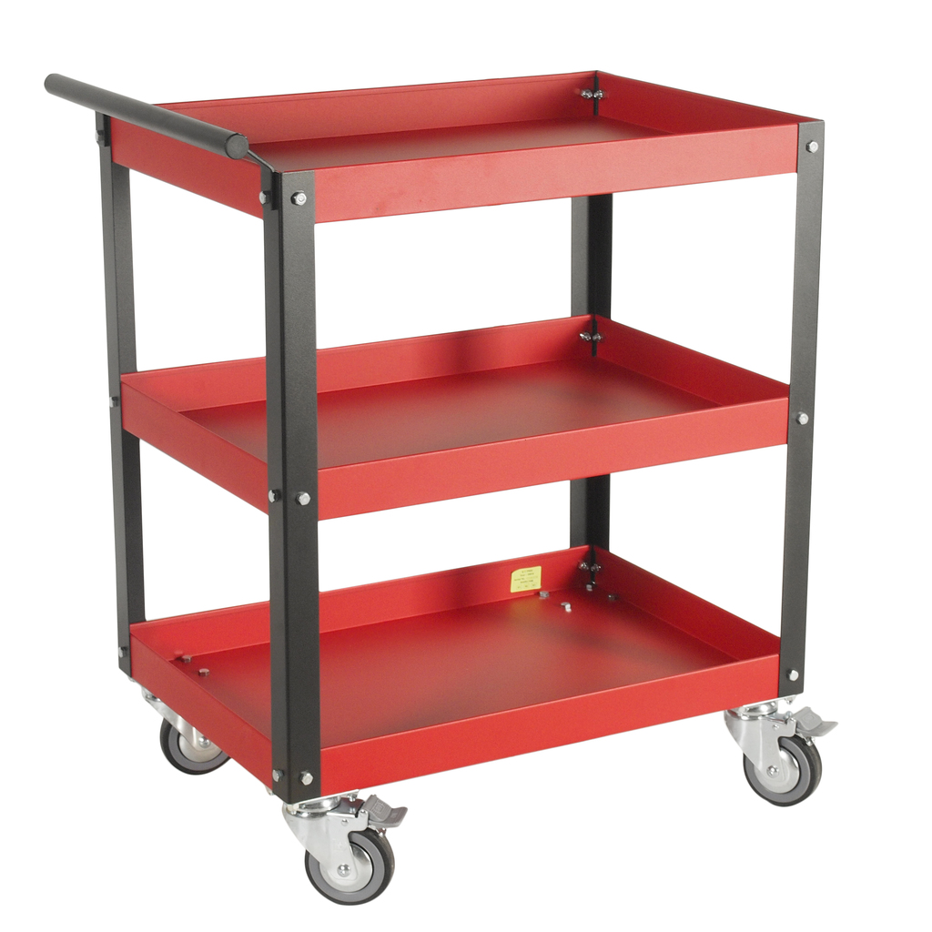 Инструментальная тележка открытого типа 684х469х870мм 3 полки JTC-5921 фото 1