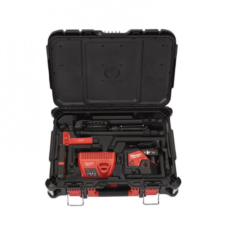 Аккумуляторный лазерный нивелир Milwaukee M12 3PLKIT-401P 4933478960 фото 2