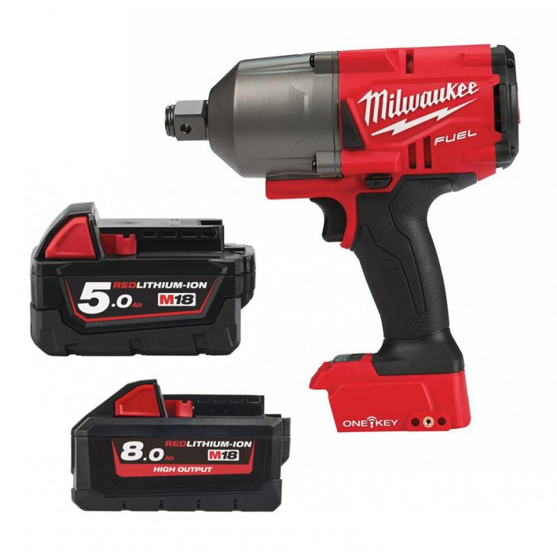 Аккумуляторный импульсный гайковерт Milwaukee M18 FUEL ONEFHIWF34-852X ONE-KEY 4933459715 фото 1