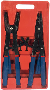 Съемник стопорных колец 2шт со сменными носами 16" TA-H1037