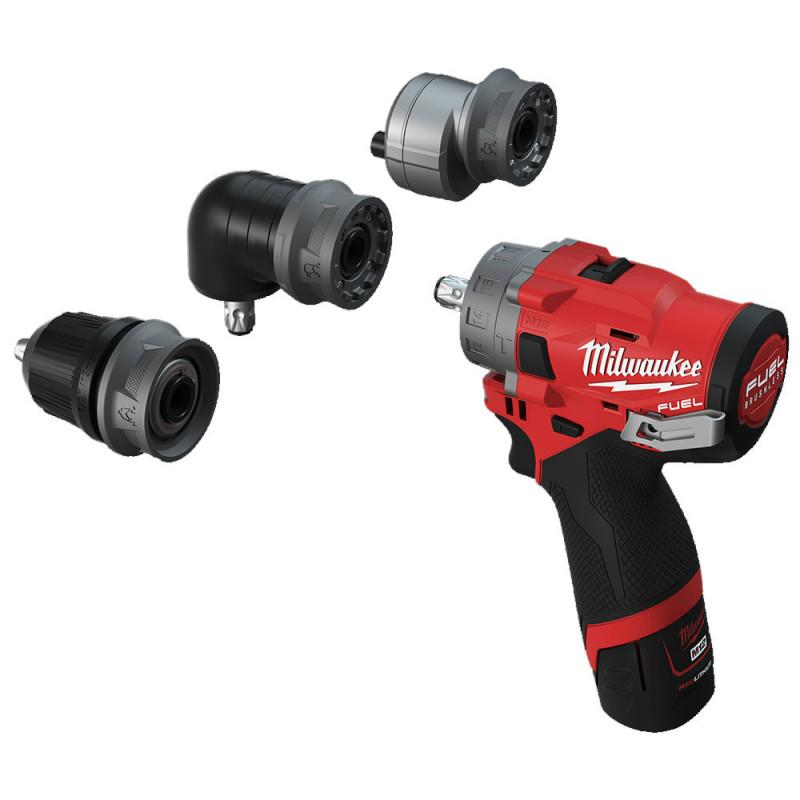 Аккумуляторная ударная дрель субкомпактная Milwaukee M12 FUEL FPDXKITP-202X 4933464130 фото 2