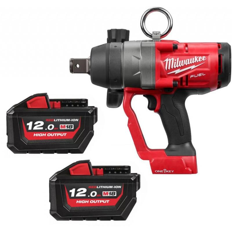 Аккумуляторный импульсный гайковерт Milwaukee M18 FUEL ONEFHIWF1-122X ONE-KEY 1” 4933459738 фото 1