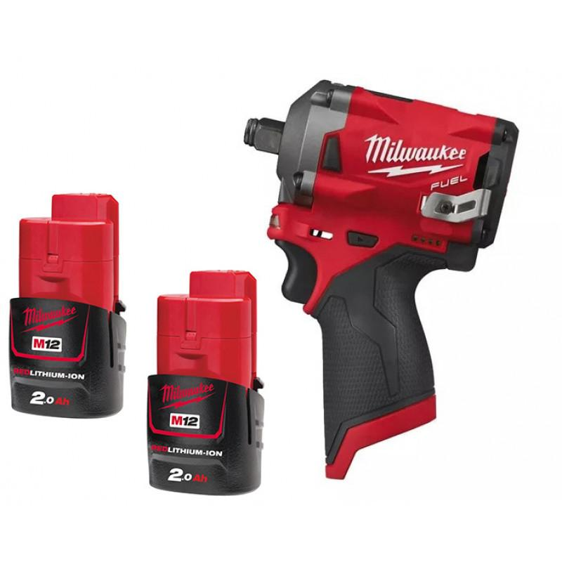 Аккумуляторный импульсный гайковерт Milwaukee M12 FUEL FIWF12-202X 4933464678 фото 1