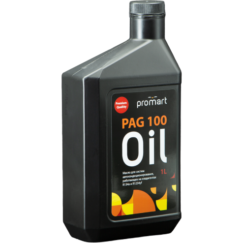 Масло PAG 100 (1 литр) для систем автокондиционирования Promart фото 1