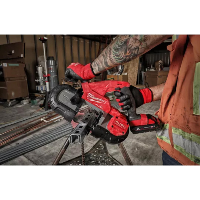 Аккумуляторная ленточная пила Milwaukee M18 FUEL FBS85-202C 4933471497, 4933471498 фото 10