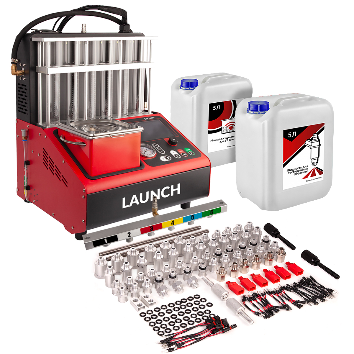 Установка для тестирования и очистки форсунок FSI, GDI и PIEZO Launch CNC-605+ LNC-265 фото 1