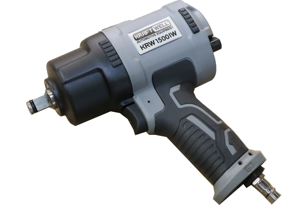 Пневматический ударный гайковерт KraftWell 1/2", 1500 Нм KRW1500IW фото 6