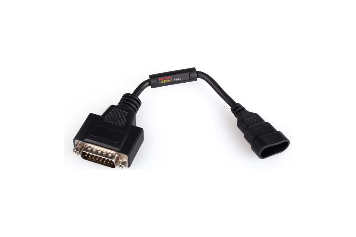 Разъем Launch для X431 - Fiat 3 pin N00215 фото 1