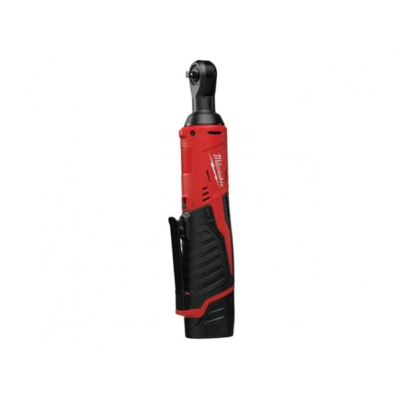 Аккумуляторный торцевый гайковерт 1/4 дюйма Milwaukee M12 IR-21B 4933431270 фото 1
