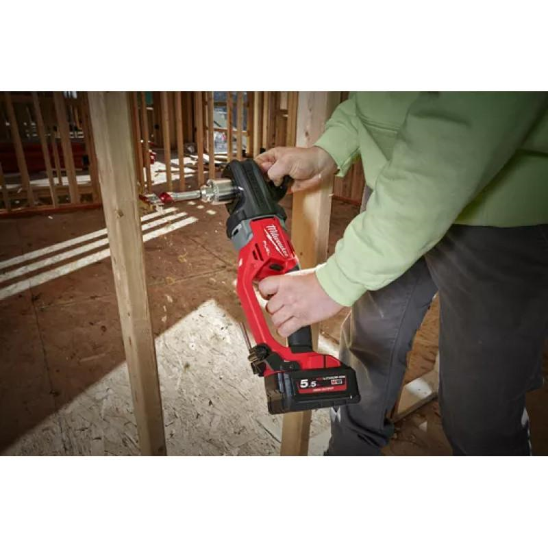 Аккумуляторная односкоростная угловая дрель Milwaukee M18 FUEL CRAD2-0X 4933471641 фото 3