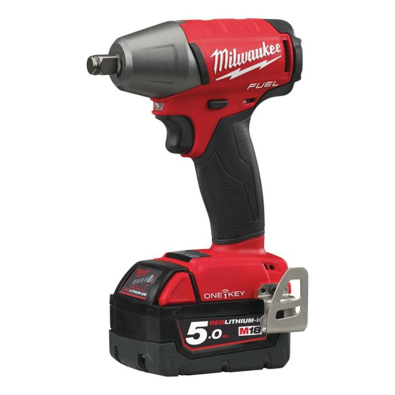 Аккумуляторный импульсный гайковерт Milwaukee M18 FUEL ONEIWF12-502X ONE-KEY 4933451374 фото 2