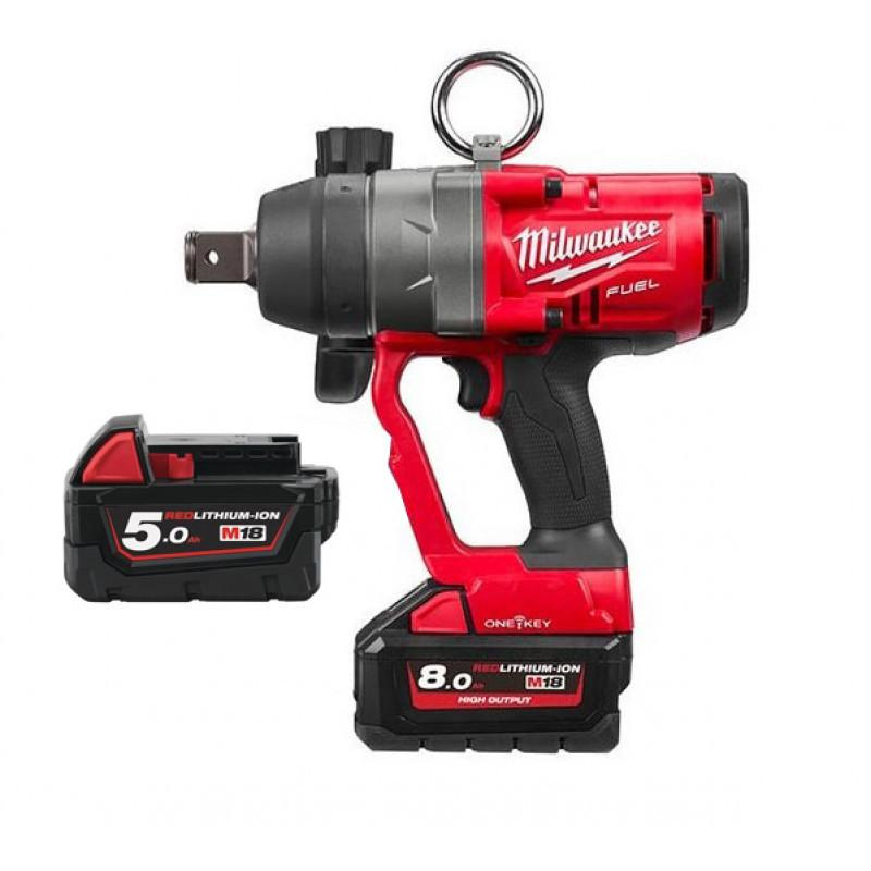 Аккумуляторный импульсный гайковерт Milwaukee M18 FUEL ONEFHIWF1-851X ONE-KEY 1” 4933459735 фото 1