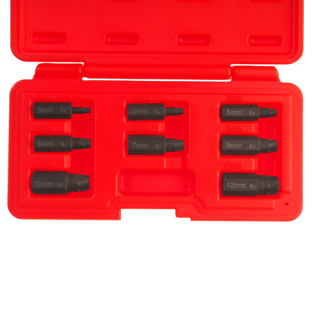 Набор экстракторов 3-12мм 8 предметов в кейсе JTC фото 2