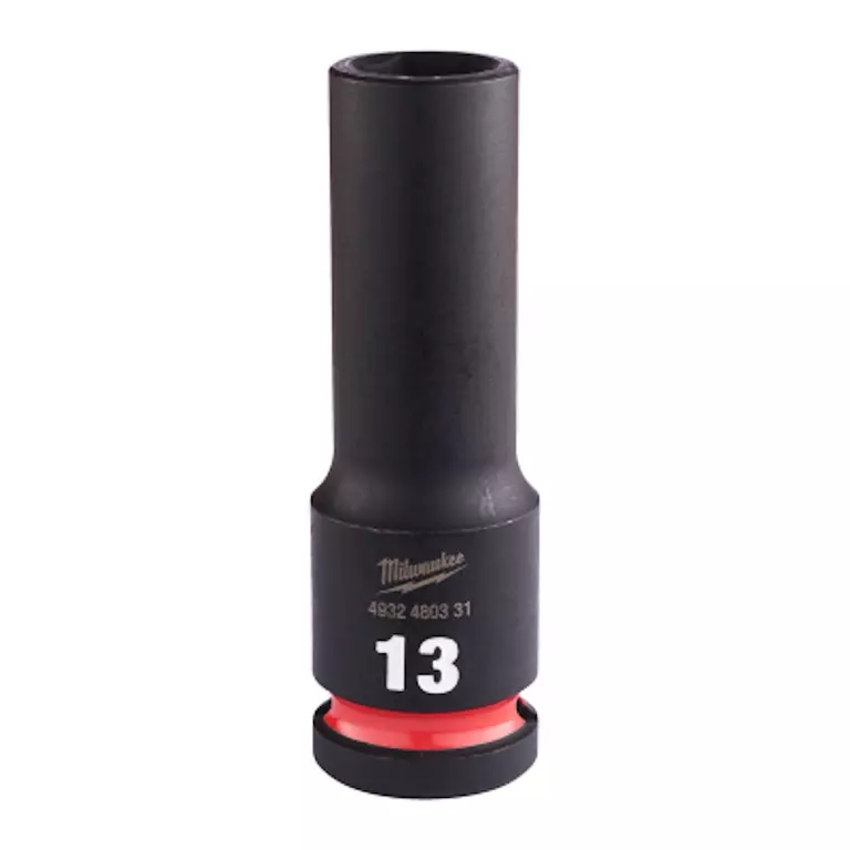 Головка торцевая, 6-гранная, ударная, глубокая, 1/2", 13 мм Milwaukee 4932480331 фото 1