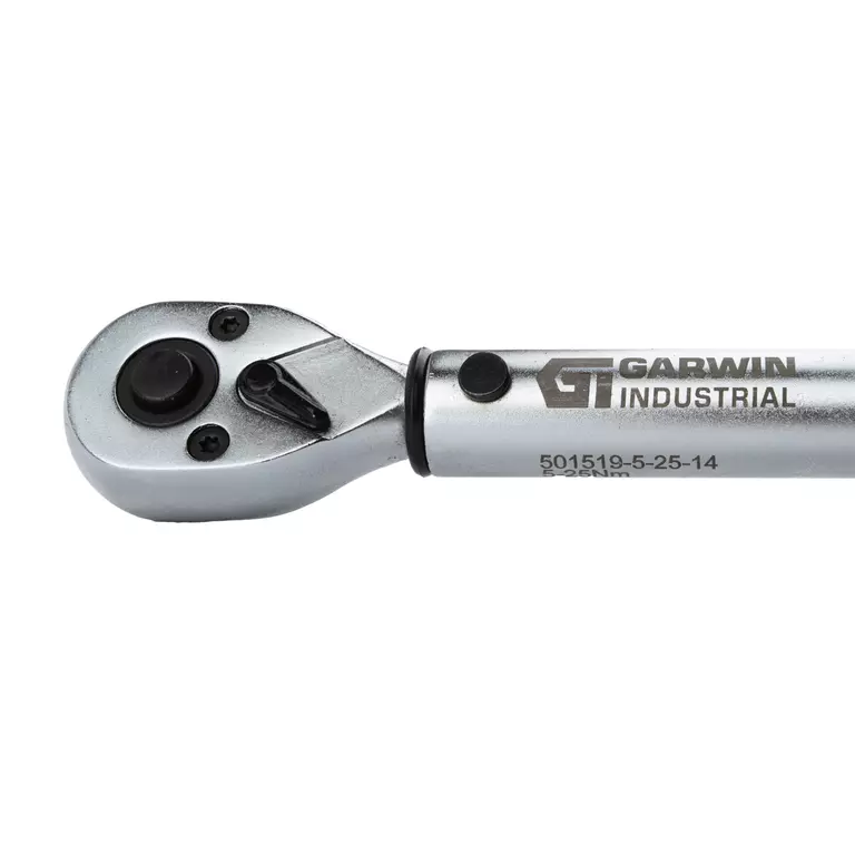 Динамометрический ключ двухсторонний 1/4" 5-25 Нм GARWIN INDUSTRIAL 501519-5-25-14 фото 4