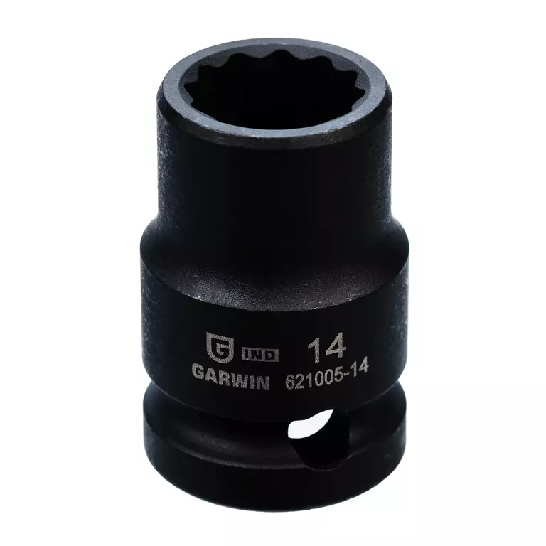 Головка торцевая ударная 1/2" 12 гр. 14 мм GARWIN INDUSTRIAL 621005-14 фото 1