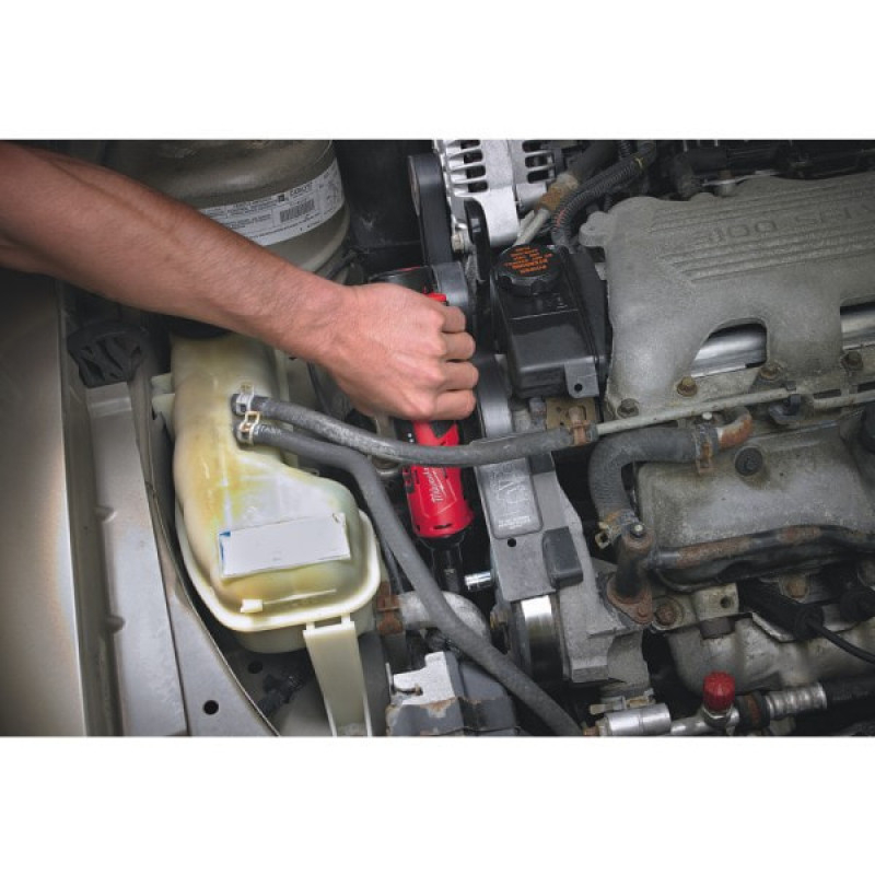 Аккумуляторный торцевой гайковерт 1/4 дюйма Milwaukee M12 IR-201B 4933441725 фото 2