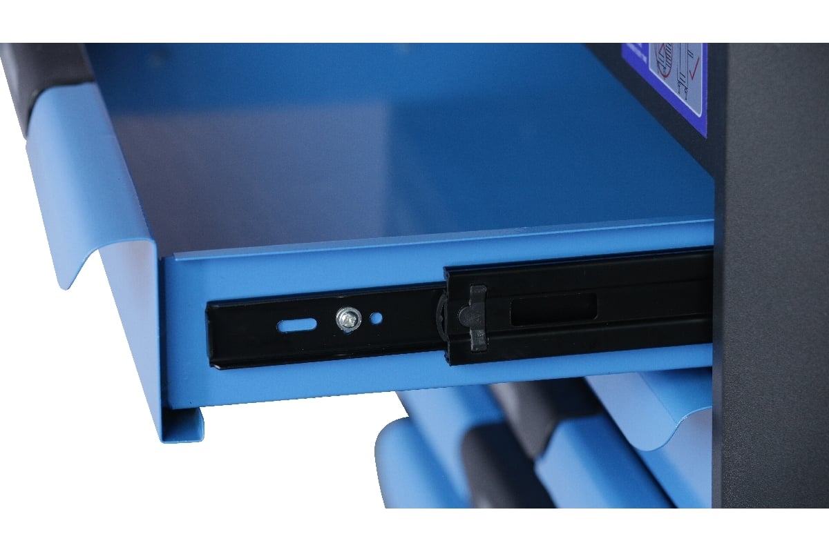 Тележка KraftWell с 7 ящиками, в подарок инструмент 277 предметов KRW-TTB+SET277 фото 5