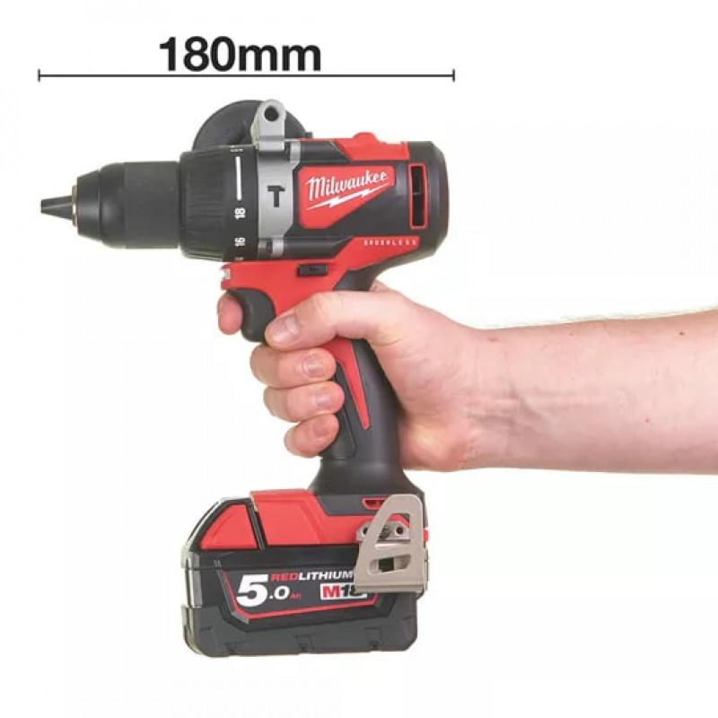 Аккумуляторная ударная дрель-шуруповерт Milwaukee M18 BLPD2-0X 4933464516 фото 3