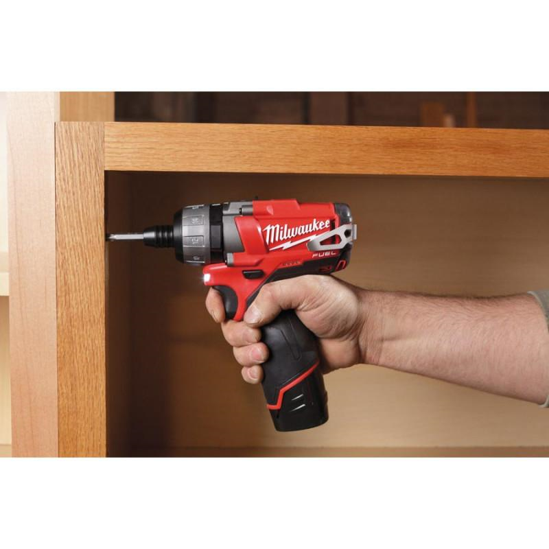 Аккумуляторный шуруповерт Milwaukee M12 FUEL CD-0 4933440450 фото 7
