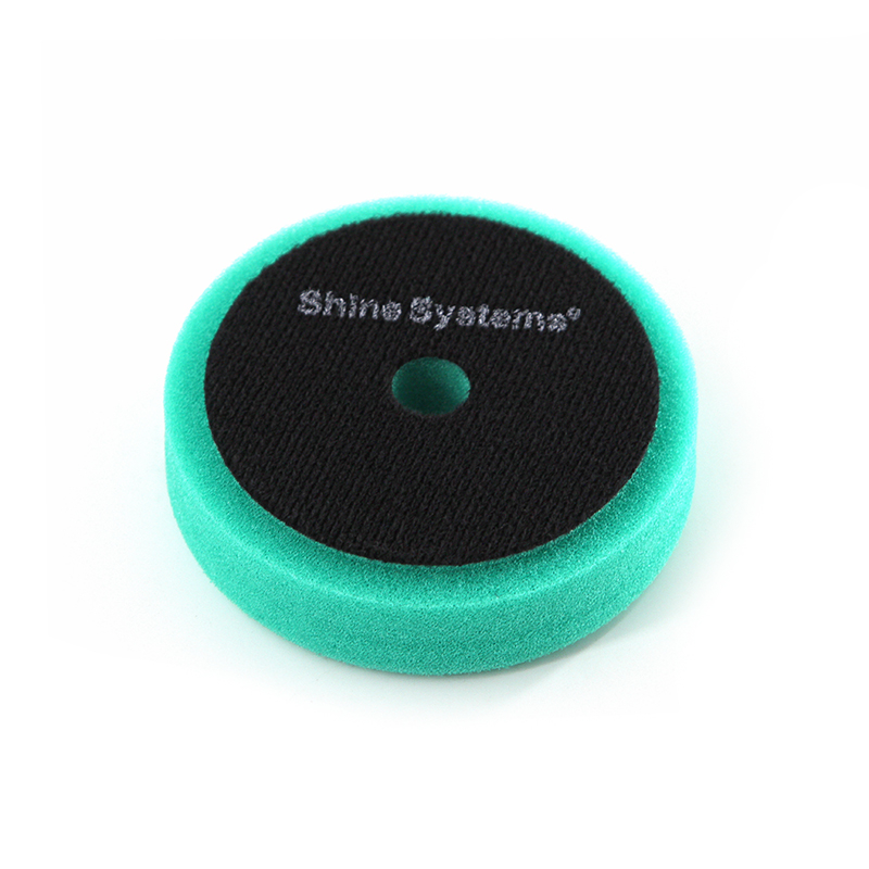 Полировальный круг твердый зеленый, 75 мм Shine Systems RO Foam Pad Green SS552 фото 2