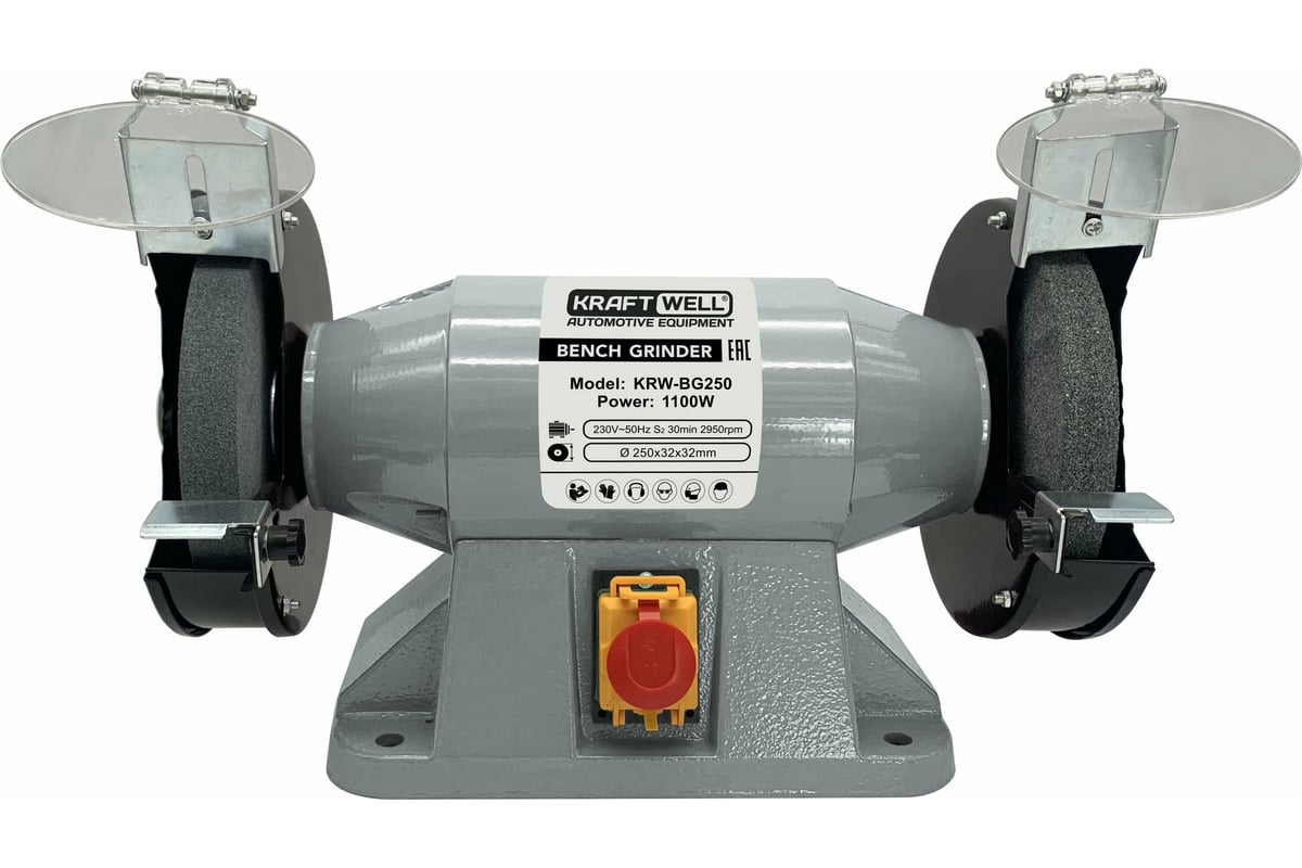 Заточной станок KraftWell 250 мм KRW-BG250 фото 1