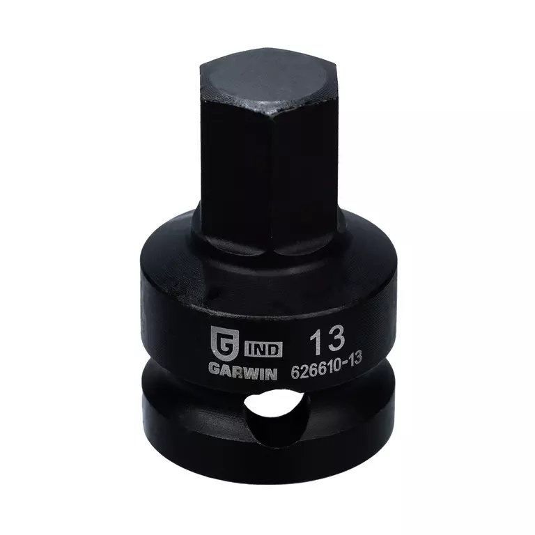 Головка торцевая ударная HEX 1/2" 13 мм L=38,1 мм GARWIN INDUSTRIAL 626610-13 фото 1