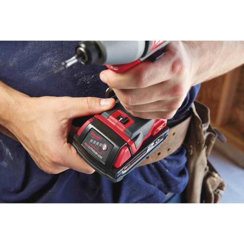 Аккумуляторный импульсный винтоверт Milwaukee M18 BID-0 4933443570 фото 4