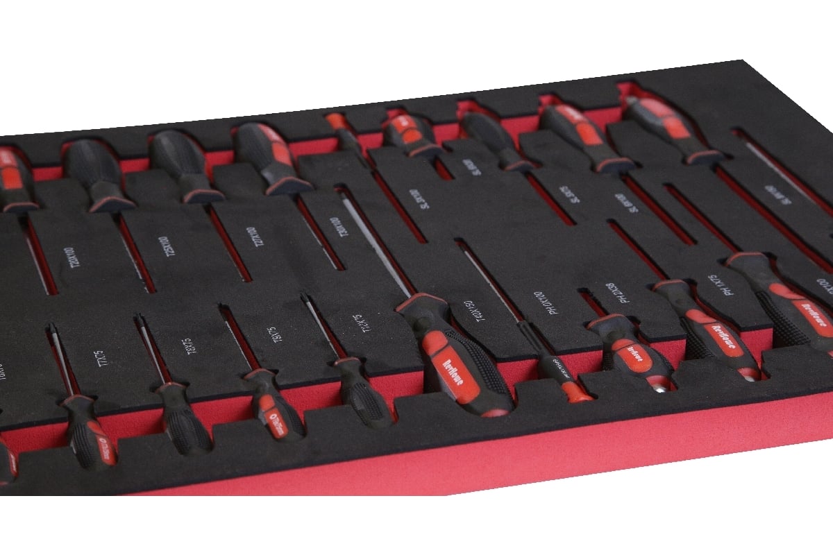 Тележка KraftWell с 7 ящиками, в подарок инструмент 277 предметов KRW-TTB+SET277 фото 9