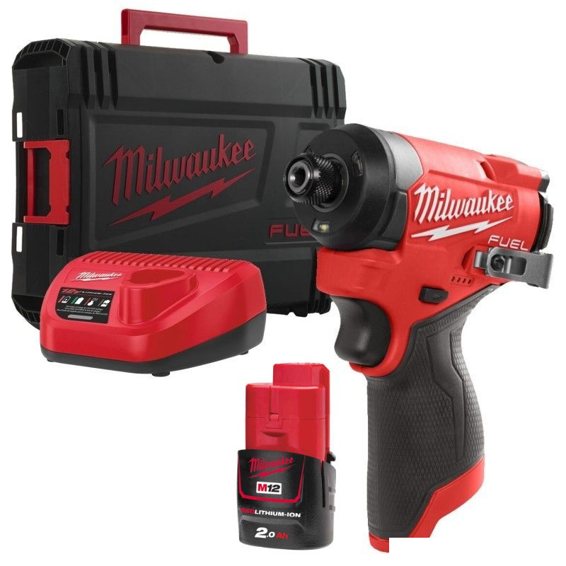 Аккумуляторный импульсный винтоверт Milwaukee M12 FUEL FID2-201X 4933479851 фото 1