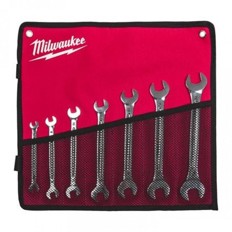 Набор ключей рожковых Milwaukee Double Open End Spanner Set 7шт 4932492713 фото 1