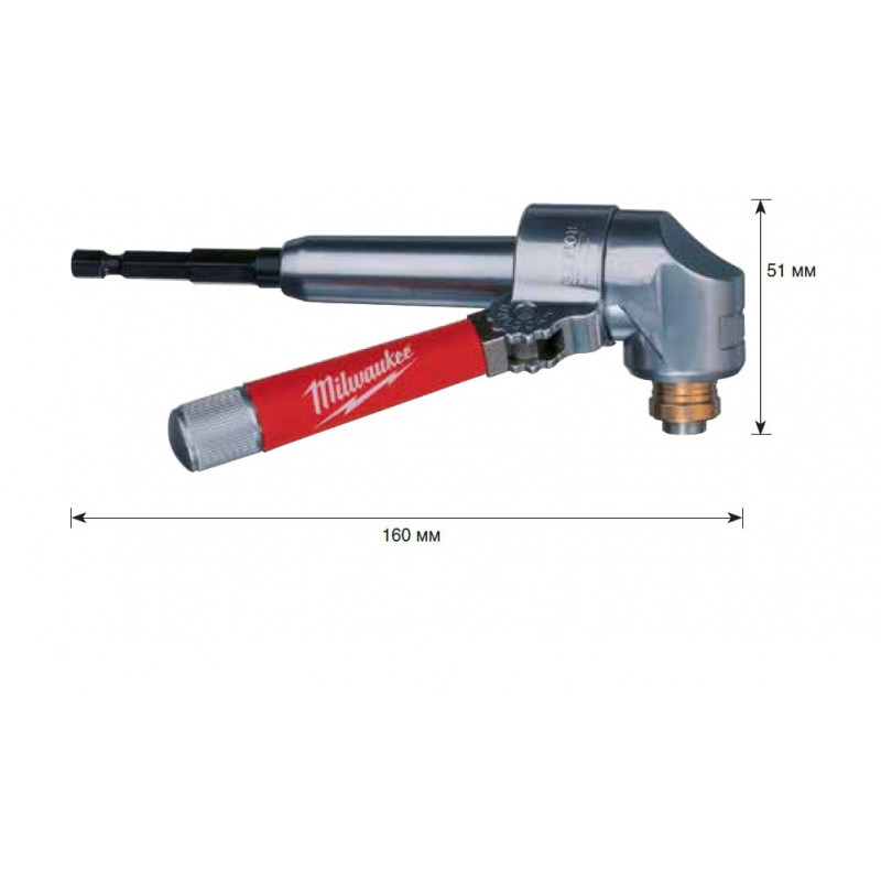 Угловая насадка для шуруповерта Milwaukee CD OSD2 (6 шт) 4932352321 фото 2