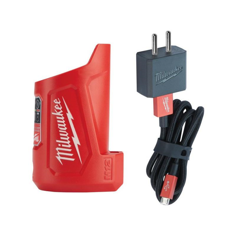 Дорожное зарядное устройство Milwaukee M12 TC 4932459450 фото 1