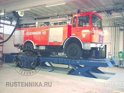 Модульный ножничный подъемник для грузового транспорта Nussbaum UNI LIFT 20 000 фото 2