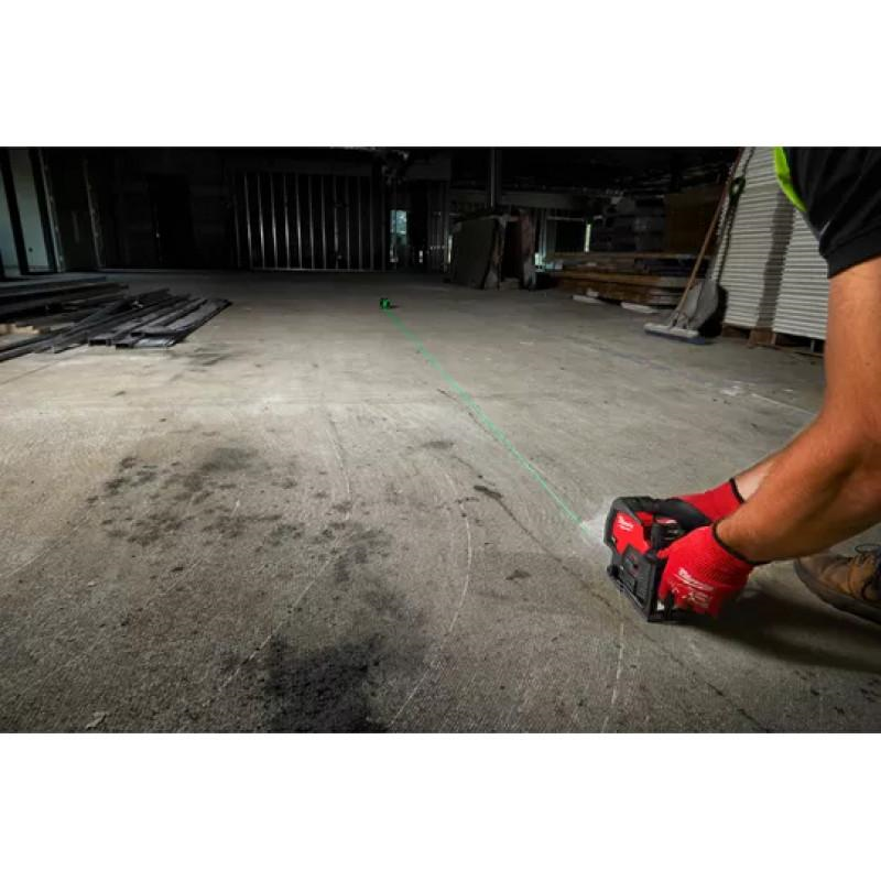 Аккумуляторный лазерный нивелир Milwaukee M12 CLLP-301C 4933478100 фото 11