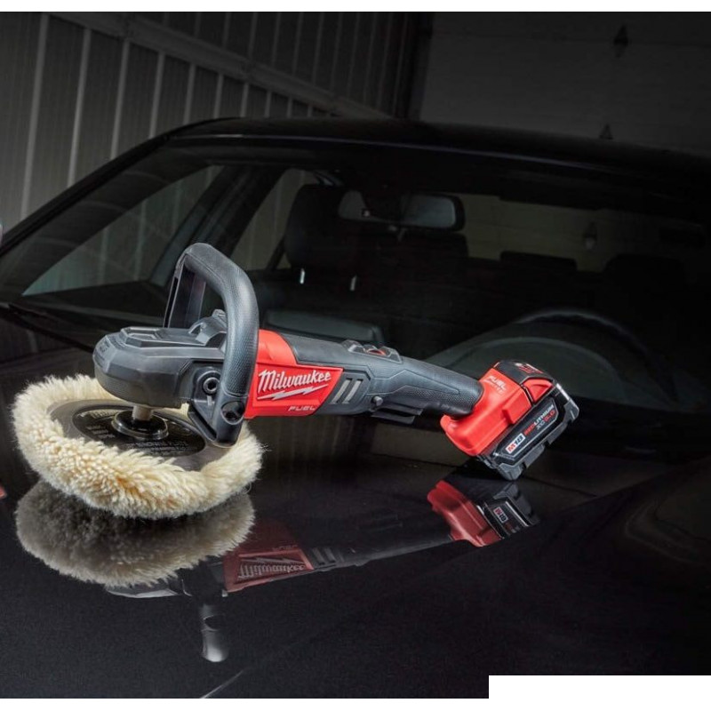 Аккумуляторная полировальная машина Milwaukee M18 FUEL FAP180-502X 4933451550 фото 6