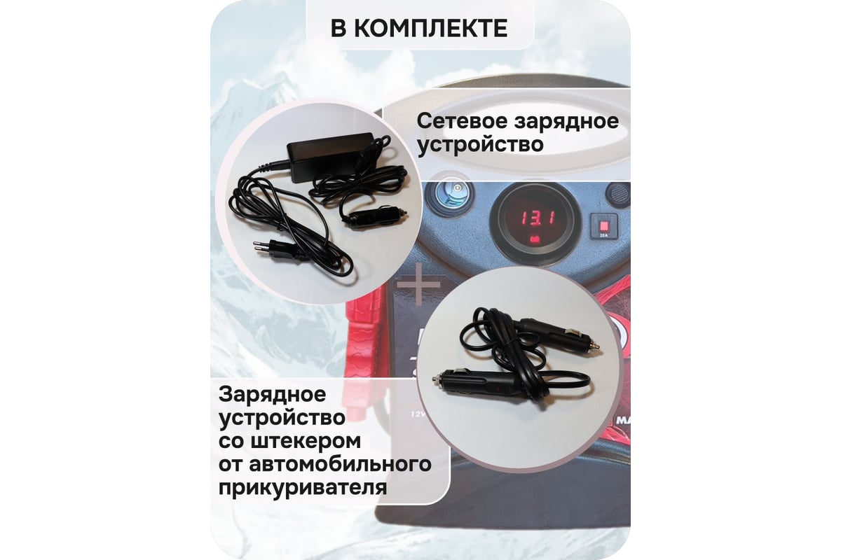 Автономное пусковое устройство бустер LEMANIA ENERGY P3-3100,12В, 3100А max В0000000179702 фото 6