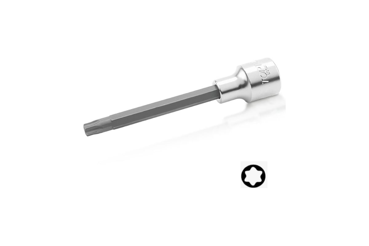 Головка торцевая со вставкой Torx T45, L=120 мм, 1/2&quot;DR TOPTUL BCGA1645 фото 1