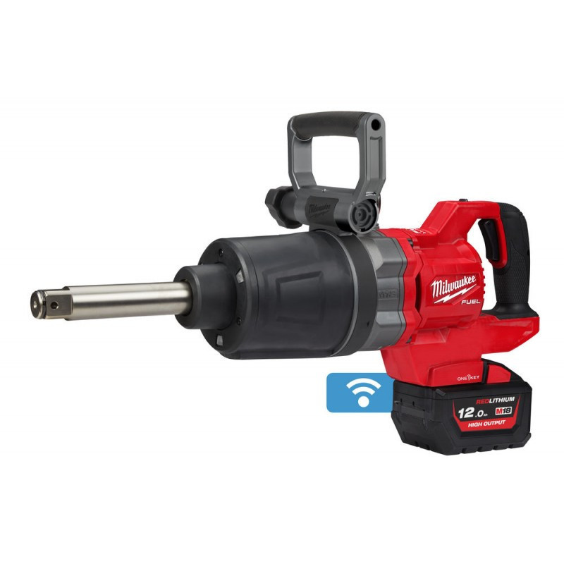 Аккумуляторный высокомоментный ударный гайковерт Milwaukee M18 FUEL ONEFHIWF1D-122C 4933471757 фото 1