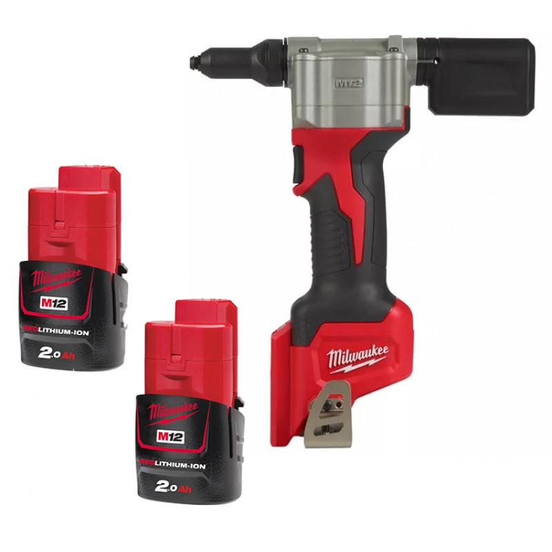 Заклепочник Milwaukee M12 BPRT-202X 4933464409 фото 1
