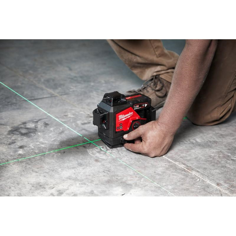 Аккумуляторный лазерный нивелир Milwaukee M12 3PLKIT-401P 4933478960 фото 7