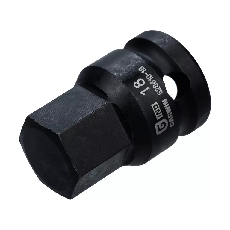 Головка торцевая ударная HEX 1/2" 18 мм L=38,1 мм GARWIN INDUSTRIAL 626610-18 фото 3