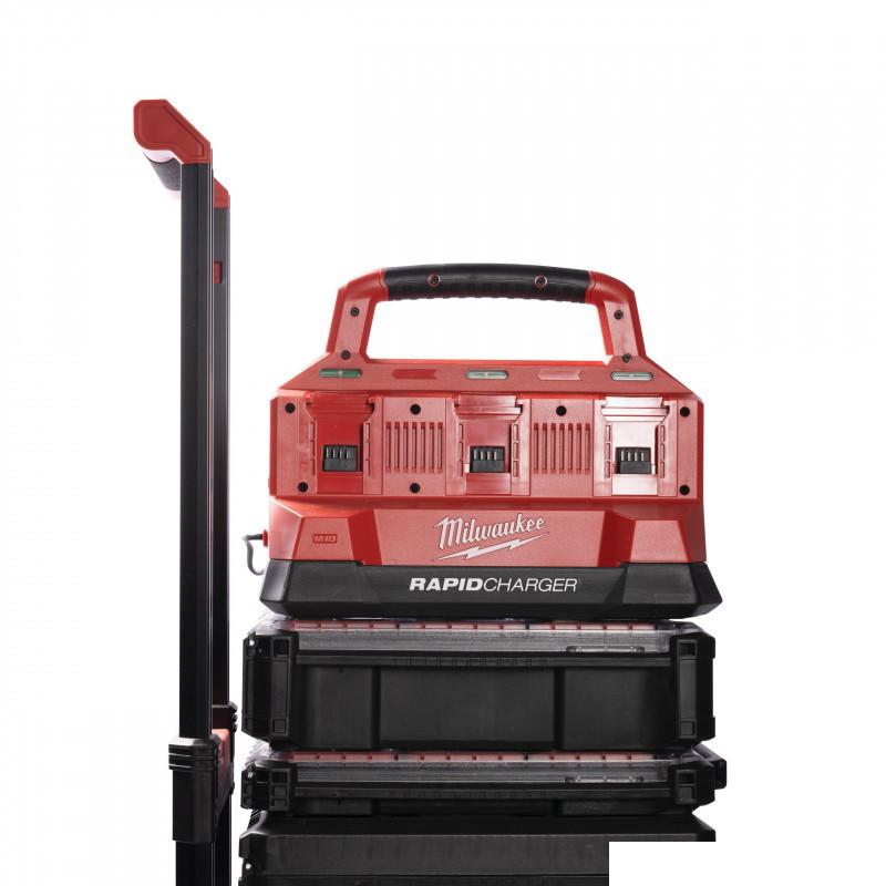 Зарядное устройство Milwaukee M18 PC6 EU на 6 аккумуляторов 4932480162 фото 7