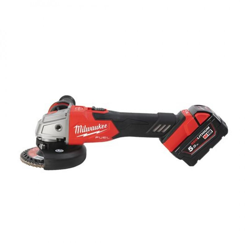 Аккумуляторная угловая шлифовальная машина Milwaukee M18 FUEL FSAG125XB-502X 4933478430 фото 5