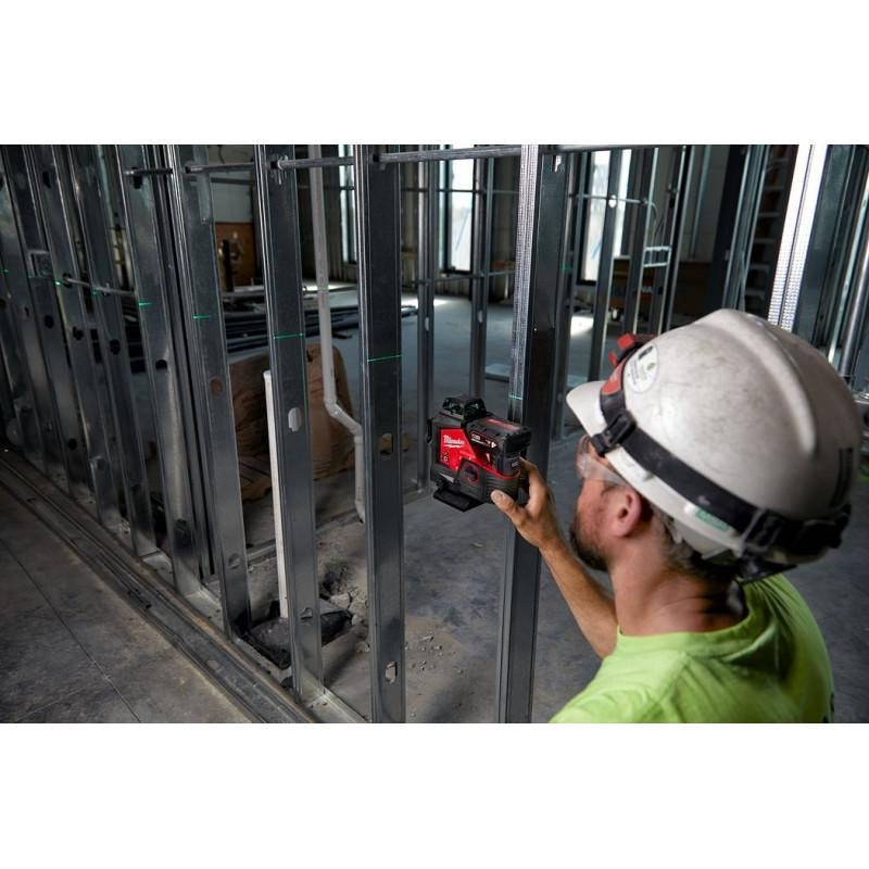 Аккумуляторный лазерный нивелир Milwaukee M12 3PLKIT-401P 4933478960 фото 9