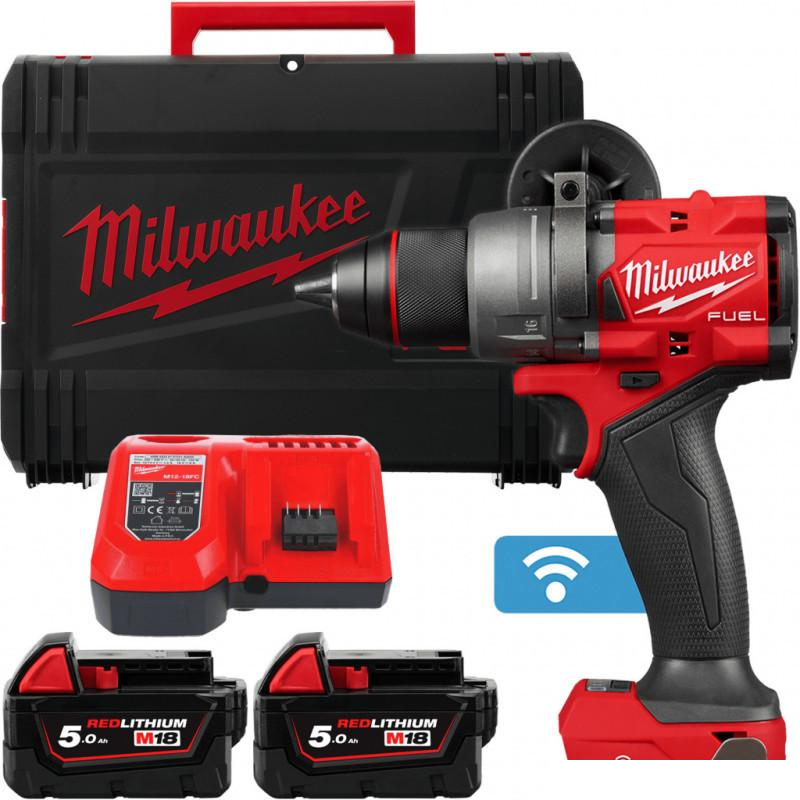 Аккумуляторная дрель-шуруповерт Milwaukee M18 FUEL ONEDD3-502X ONE-KEY 4933492802 фото 1