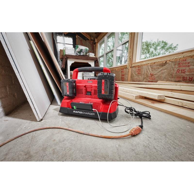 Зарядное устройство Milwaukee M18 PC6 EU на 6 аккумуляторов 4932480162 фото 19