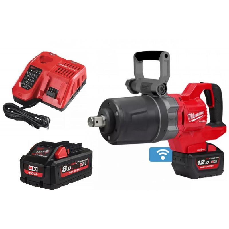 Аккумуляторный высокомоментный ударный гайковерт Milwaukee M18 FUEL ONEFHIWF1DS-1281C 4933472076 фото 1
