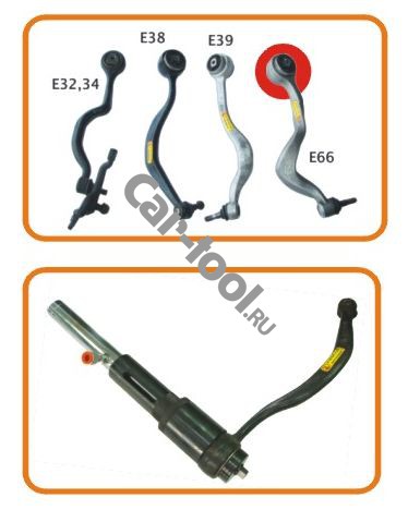Гидравлический съемник сайлентблоков рычагов BMW Car-Tool CT-A1129 фото 2